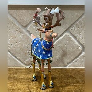 Patience Brewster Dash Away Comet Reindeer Ornament